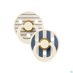 Bibs 1 Sucette Studio Duo Pin Steel Blue