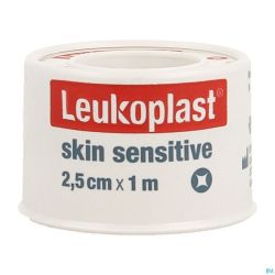 Leukoplast Skin Sensitive Flasque 2,5cmx1,0m