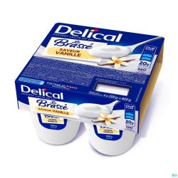 Delical Le Brasse Vanille 4x200g