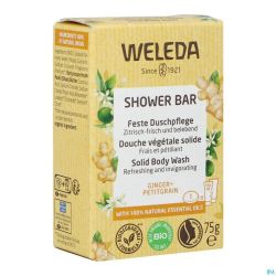 Weleda Shower Bar Gember + Petit Grain 75g