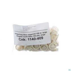 Doigtier Roule Latex Large 100 Pontos