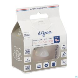 Difrax Sucette Sil Dental Xtra Forte 18m+ 342