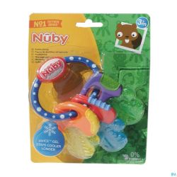 Nûby Clefs de dentition réfrigérante - 3m+ 