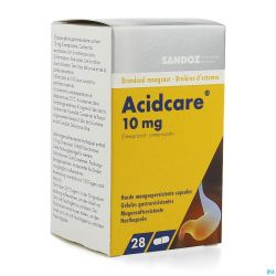 Acidcare 10mg Sandoz Caps Gastro Res 28 X 10mg
