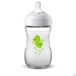 Philips Avent Natural 2.0 Biberon 260ml Dragon SCF070/24