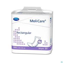 Molicare Rectangular 4d 20x60 50 P/s