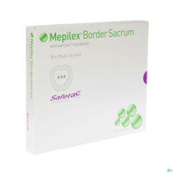 Mepilex Pans Mousse Sil Abs Ster 15x15cm 5 294300