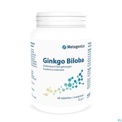 Ginkgo Biloba Tabl 90x60mg 1647 Metagenics
