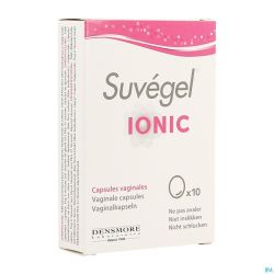 Suvegel Ionic Caps Vaginales 10