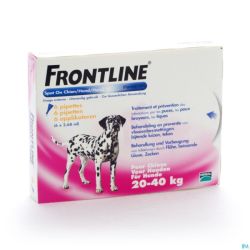 Frontline Spot On Chien 20-40kg Pipet 6x2,68ml