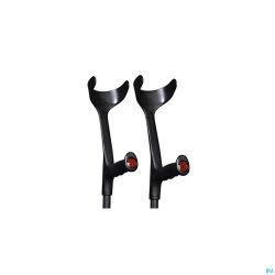 Bota Canne-bequille Alu Noir-graph.