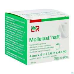 Mollelast Haft Bande Elast Adh 4cmx 4m 30063