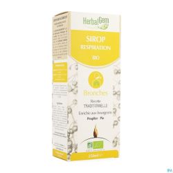 Herbalgem Sirop Respiration Bio Enf-adulte 250ml