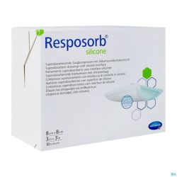 Resposorb Silicone 8x8cm 10 4130411