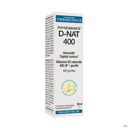 D-nat 400 Fl Gutt 20ml Physiomance Phy268