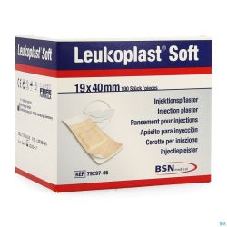 Leukoplast Soft Inj. 19x40mm 100