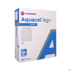 Aquacel Ag+ Extra 5 X 5cm 10 413566