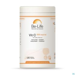 Vit C 500 Neutral Be Life Caps180 Nf Rempl.4509352