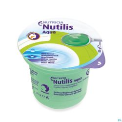Nutilis Eau Gelifiee Menthe Cups 12x125g