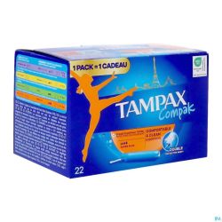 Tampax Compak Super Plus Tampons 22