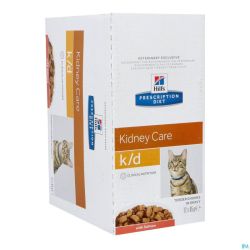 Hills Prescrip.diet Feline Kd Salmon 12x85g 605616