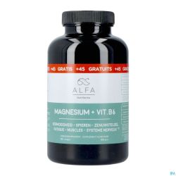 Alfa Magnesium + Vit B6 V-caps 180