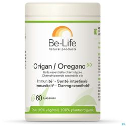 Origan Hle Ess Bio Be Life Caps 60