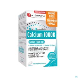Forte Pharma Calcium 1000k Comp 180