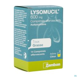 Lysomucil 600 Comp Eff 14 X 600mg