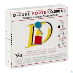 D-cure forte 100.000ui amp 3