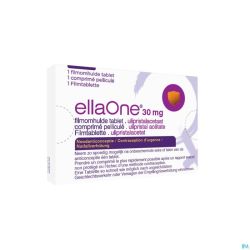Ellaone 30mg Comp Pell 1 X 30mg