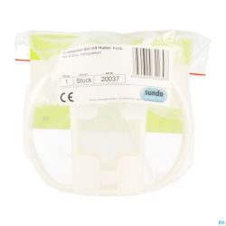 Gobelet Porte-gob.250ml+2 Bec Verseurs Bl. Transp.