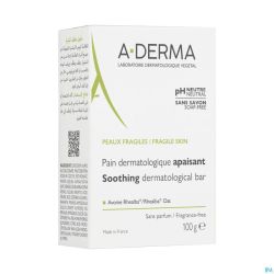 Aderma Indisp. Pain Dermato Avoine 100g Nf