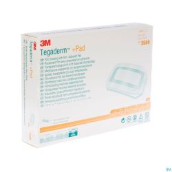 Tegaderm + Pad 3m Transp Steril 9cmx15cm 25 3589