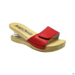Brigitte Ravel Spring Mule Bois Fish Red 37