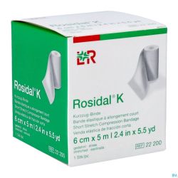 Rosidal K Bande Elast 6cmx5m 22200