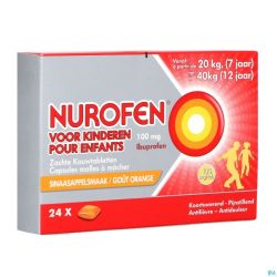 Nurofen Enfant 100mg Caps Molles A Macher 24