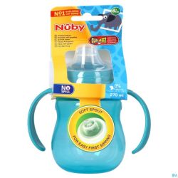 Nuby Gobelet A/goutte Anses 6m+ 270ml