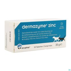 Dermazyme Zinc Chien Comp 50