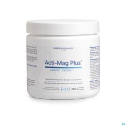 Acti-mag Plus Pdr Pot 200g