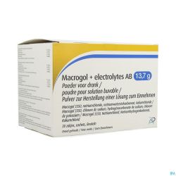 Macrogol+electrolytes Ab 13,7g Pdr Sol Sach 30