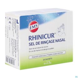 Rhinicur Sel De Rincage Nasale Sachet 20x2,5g