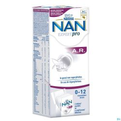 Nestlé NAN AR Lait pour Nourrissons Bébé 0-6 Mois 4x26g