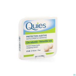 Quies Protection Auditive Cire A/bruit 8 Paires