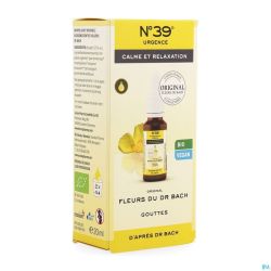Fleurs de Bach Bio N°39 Urgence Gouttes 20ml
