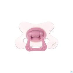 Difrax Sucette Natural 18m+ Special Edition Rose