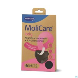 Molicare Sous-vetements Absorbants +5 Pads Lady M