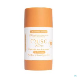 Musc intime deodorant amber flower 50g
