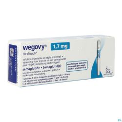 Wegovy 1,7mg Flextouch Sol Inj Stylo Prer.