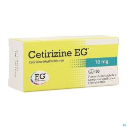 Cetirizine eg    comp 50x10mg